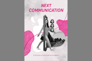 In der Telekom Studie Next Communication heißt es, neue Technologien, Metaverse-Umgebungen und der Einsatz Künstlicher Intelliugenz eröffneten neue und spannende Anwendungsfelder für die Kommunikation von Unternehmen