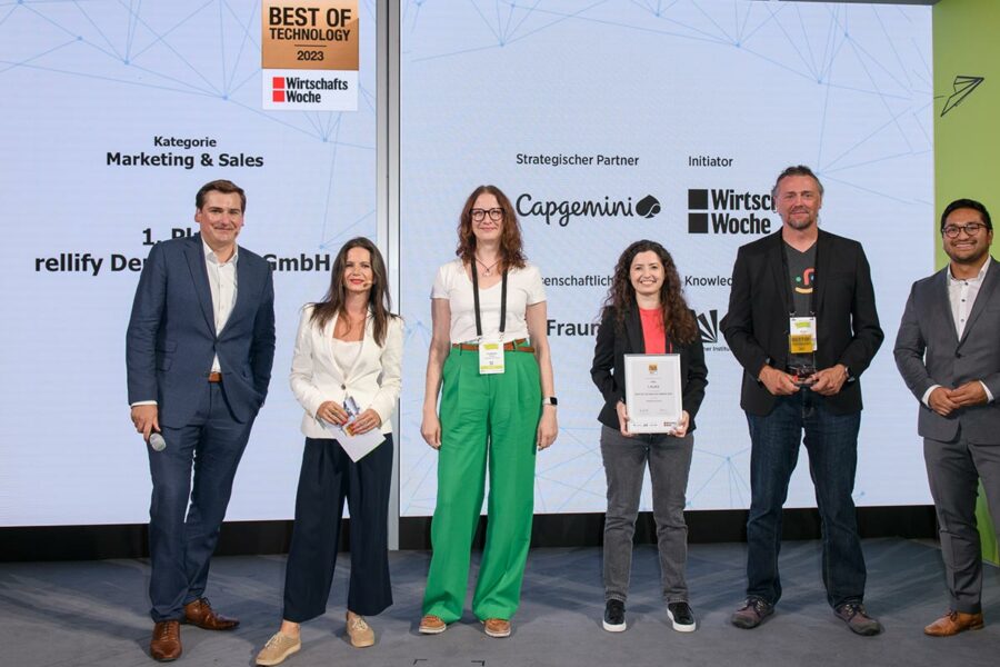 Rellify wins renown Best of Technology Award 2023